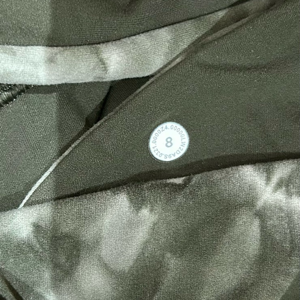 Lululemon Sz 8 Align Reversible Bra *Light Support A/B Cup Diamond Dye Green Gym - Picture 8 of 8